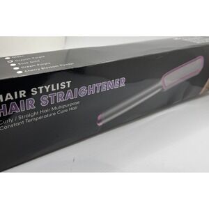 Hair Stylist Hair Straightener, Purple/Gray, ZF-888 Brand New‎